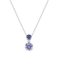 Collier Amen Femme Cocktail in Argent Zircone CLCK2TOBLITAZ - CLCK2TOBLITAZ